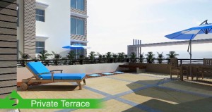 Private Terrace    